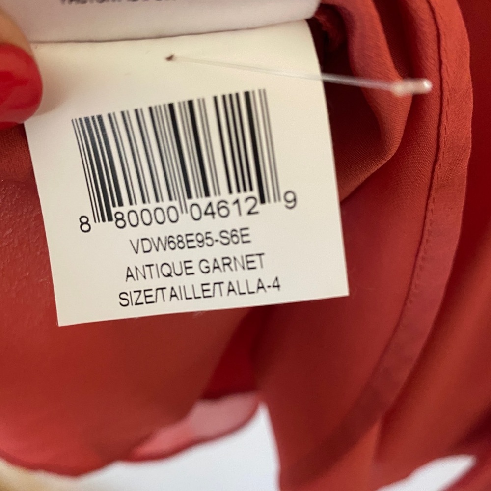 BCBGeneration Red Ruffle Mini Dress - Picture 7 of 7